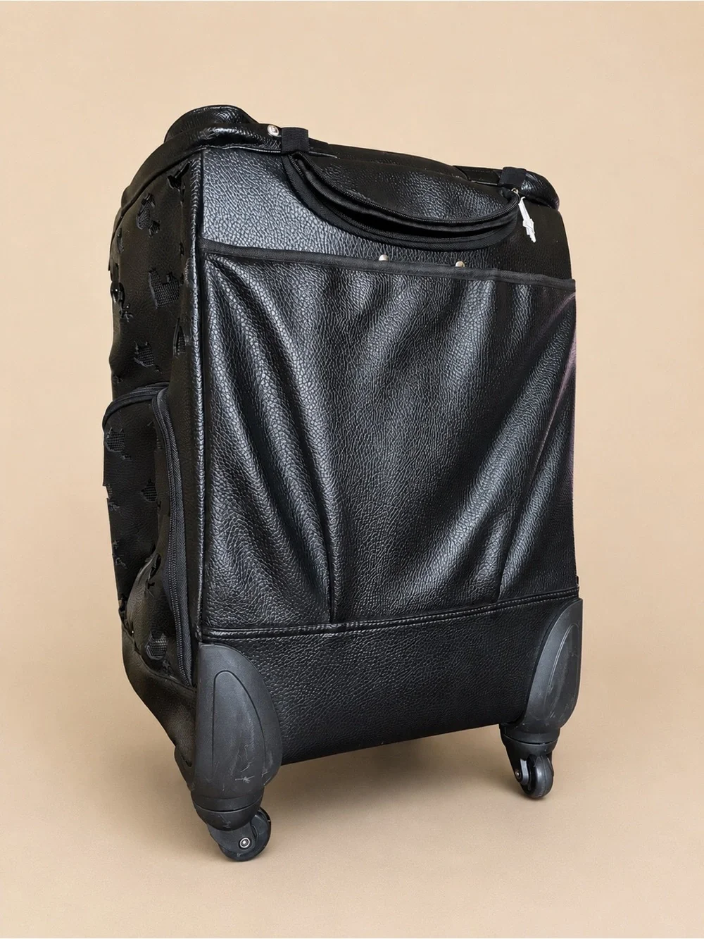 Mystere Shopper Rolling Pet Carrier by JCLA- Jeanne Chinn Los Angeles